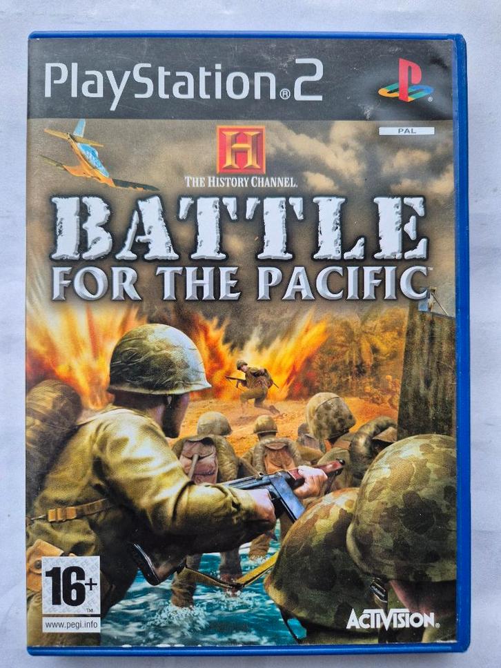 BATTLE for the PACIFIC, Spelcomputers en Games, Games | Sony PlayStation 2, Gebruikt, Racen en Vliegen, 1 speler, Vanaf 3 jaar