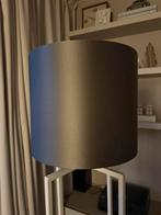 Bruin satijnen lampenkap van Colmore, Huis en Inrichting, Rond, Zo goed als nieuw, Bruin, 25 tot 50 cm