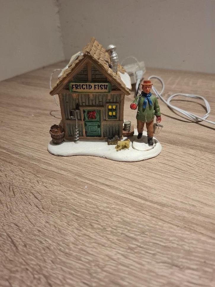 Lemax Frigid Fish, Diversen, Kerst, Zo goed als nieuw, Ophalen of Verzenden