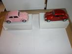 1:24 2 Volkswagens Kever in nieuwstaat uit China type S9, Ophalen of Verzenden, Zo goed als nieuw, Auto, Overige merken
