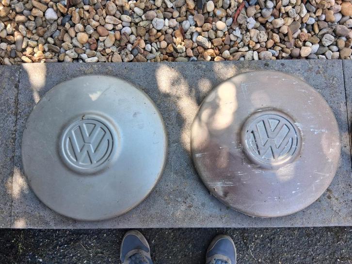 Volkswagen Kever busjes Wieldoppen / Deksel Set, Auto diversen, Wieldoppen, Gebruikt, Ophalen