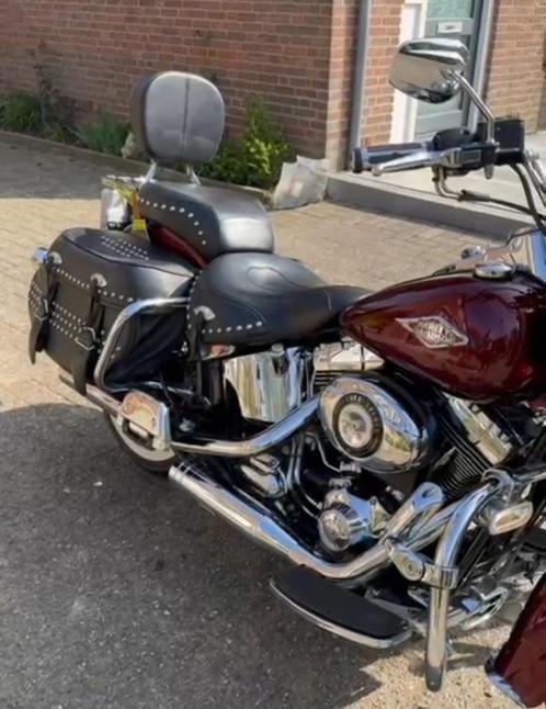 Harley Davidson Softail tassen, zadel, etc origineel HD, Motoren, Onderdelen | Harley-Davidson, Gebruikt, Ophalen