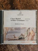 Clara Haskil & Arthur Grumiaux - Beethoven/Mozart CD, Ophalen of Verzenden, Classicisme, Gebruikt, Kamermuziek