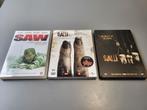 3 DVD Saw 1 t/m 3 Jigsaw Killer Tobin Bell (Steelbook SE), Cd's en Dvd's, Dvd's | Horror, Vanaf 16 jaar, Ophalen of Verzenden