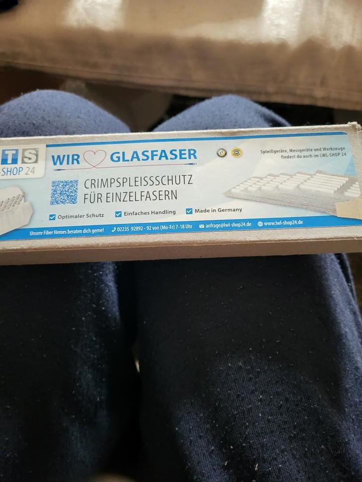 Glasvezel las bescherming, Doe-het-zelf en Verbouw, Gereedschap | Lasapparaten, Nieuw, Overige typen, Minder dan 150 ampère, Ophalen of Verzenden