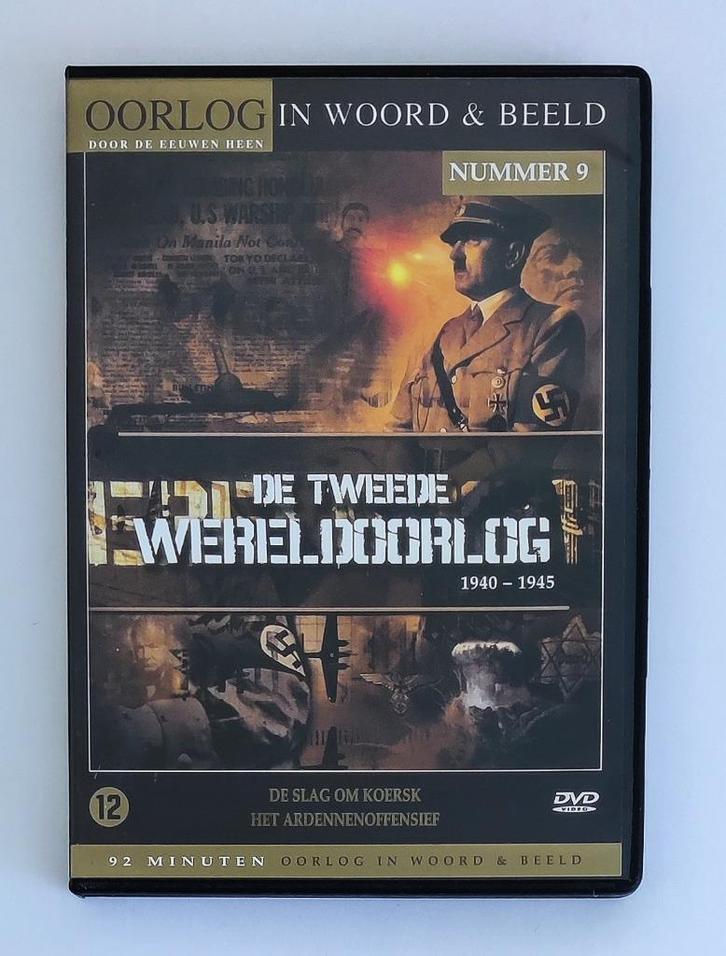 Oorlog in Woord en Beeld - De Tweede Wereldoorlog DVD, Cd's en Dvd's, Dvd's | Documentaire en Educatief, Zo goed als nieuw, Oorlog of Misdaad