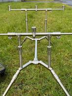 Summit Tackle rvs rodpod voor 3 hengels, Ophalen of Verzenden, Zo goed als nieuw