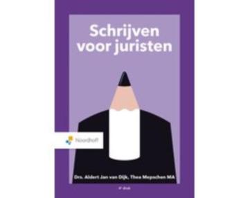 Schrijven voor juristen 9789001079765 beschikbaar voor biedingen