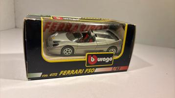 Ferrari f50 grey bburago 1.43 beschikbaar voor biedingen