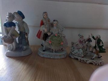 porselein figuren beelden beschikbaar voor biedingen