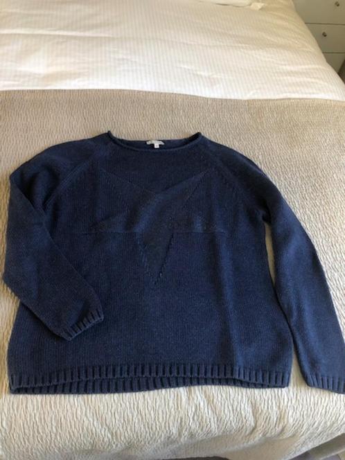 trui katoen maat 40/42, Kleding | Dames, Truien en Vesten, Zo goed als nieuw, Maat 38/40 (M), Blauw, Verzenden