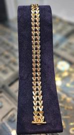 Mooie 14k 585 gouden armband, Ophalen of Verzenden, Zo goed als nieuw, Goud, Goud