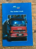 Sisu timber truck  folder, Ophalen of Verzenden