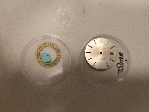Rolex datejust dial, handset, date wheel 16000/16014/16030, Sieraden, Tassen en Uiterlijk, Horloges | Heren, Zo goed als nieuw