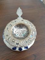 Vintage AVRO Theezeefje met Delftsblauw Lekbakje, Antiek en Kunst, Ophalen of Verzenden