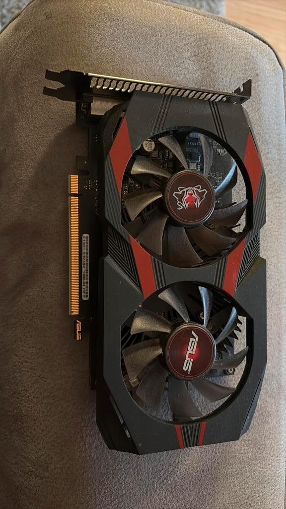 Asus Geforce GTX1050 Ti 4Gb, Computers en Software, Videokaarten, Gebruikt, Nvidia, PCI-Express 3.0, GDDR5, HDMI, DisplayPort