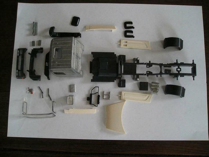 Diverse onderdelen Tekno Mercedes Actros MP1en 2, Hobby en Vrije tijd, Modelauto's | 1:50, Nieuw, Bus of Vrachtwagen, Tekno, Ophalen of Verzenden