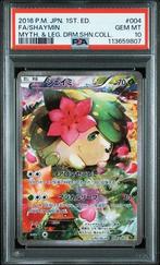 Shaymin (CP5 004) Mythical & Legendary Dream Shine PSA 10, Ophalen of Verzenden, Nieuw, Losse kaart, Foil