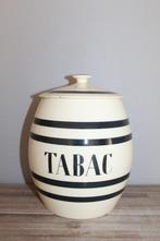 Antieke grote voorraadpot met Frans opschrift Tabac Boch, Ophalen of Verzenden