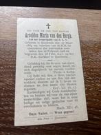 Bergh van den Arnoldus 1864 Ijsselstein 1906 - 26188, Verzamelen, Verzenden, Bidprentje