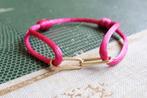 Closed Forever | 14 Karaat Gouden Satijn Koord Armband