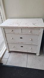 Leuk oud ladekastje, Huis en Inrichting, Kasten | Ladekasten, Gebruikt, 3 of 4 laden, Minder dan 100 cm, 25 tot 50 cm