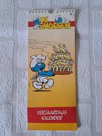 Verjaardagskalender van De Smurfen 1995 Peyo, Ophalen of Verzenden, Nieuw, Verschillende Smurfen, Gebruiksvoorwerp