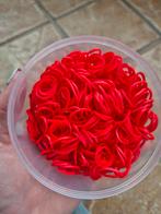 Rode vlecht elastiekjes, Ophalen of Verzenden, Zo goed als nieuw