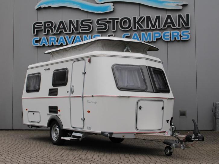Eriba Touring 540 Nieuw Comfort pakket 1400KG Hordeur Boiler, Caravans en Kamperen, Caravans, Bedrijf, tot en met 3, 1000 - 1250 kg