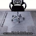 Transparante bureaustoel vloermat - bescherm je vloer!, 100 tot 150 cm, Rond, Nieuw, 50 tot 100 cm
