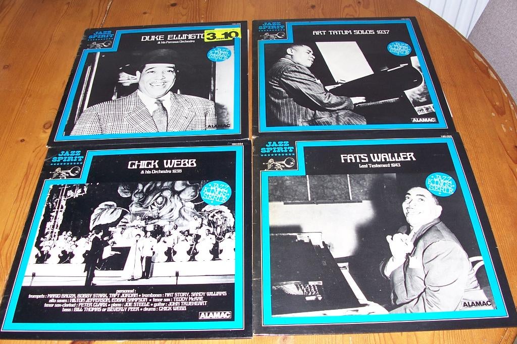 JAZZ KINGS SERIE  7 LP'S, Cd's en Dvd's, Vinyl | Jazz en Blues, Gebruikt, Ophalen of Verzenden, Voor 1940, 12 inch