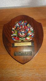 Groot Wapenschild Brandweer Commandant Internat Fire Chiefs, Ophalen of Verzenden, Overige soorten, Nederland, Overige typen