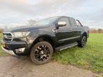 Ford Ranger 2.0 Ecoblue 170pk handgeschakeld 2021 Zwart, Auto's, Automaat, 4 cilinders, Zwart, Origineel Nederlands