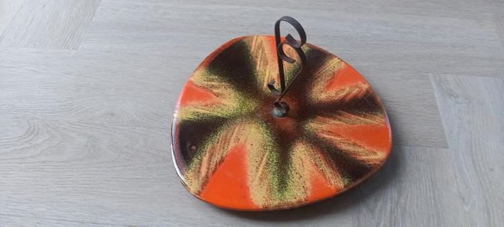 kaasplateau, Franse herkomst, Luc VALLAURIS, vintage, Antiek en Kunst, Antiek | Keramiek en Aardewerk, Ophalen of Verzenden