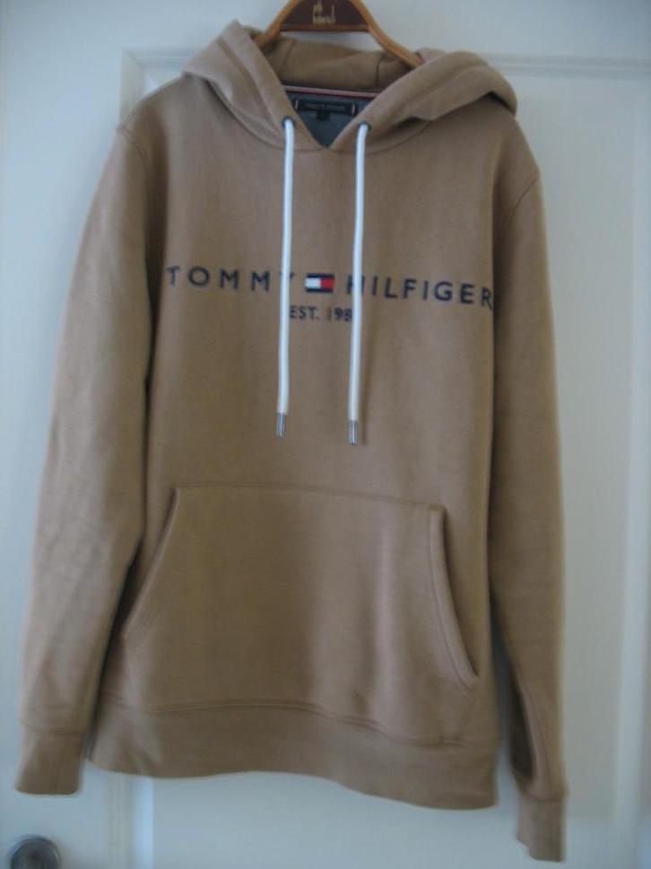 Tommy Hilfiger trui, Kleding | Heren, Truien en Vesten, Nieuw, Maat 48/50 (M), Beige, Ophalen of Verzenden