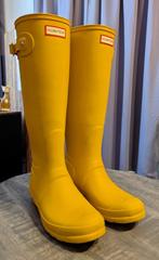 Hunter Laarzen - regenlaarzen - Maat 42 - Geel - IZGS, Kleding | Dames, Hoge laarzen, Geel, Ophalen of Verzenden, Hunter