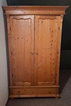 Mooie grenen kledingkast/biedermeier kast/meidenkast/kast, Huis en Inrichting, Kasten | Kledingkasten, Ophalen of Verzenden, 50 tot 75 cm
