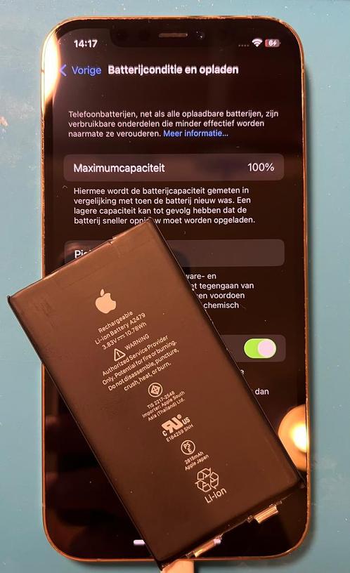 iPhone Accu 100% reparatie! Met de beste kwaliteit!, Telecommunicatie, Mobiele telefoons | Batterijen en Accu's, Ophalen of Verzenden