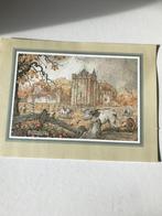 Anton pieck bij voorbeeld ruine van Brederode Santpoort etc., Verzamelen, Foto's en Prenten, Verzenden, 1980 tot heden, Zo goed als nieuw
