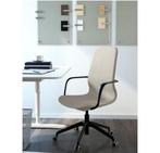 Bureaustoel beige LANGFJÄLL, Huis en Inrichting, Bureaustoelen, Ophalen of Verzenden, Zo goed als nieuw, Beige, Bureaustoel