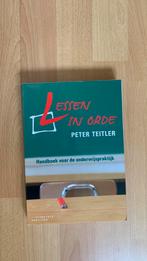 Peter Teitler - Lessen in orde, Boeken, Sociale wetenschap, Ophalen of Verzenden, Zo goed als nieuw, Peter Teitler