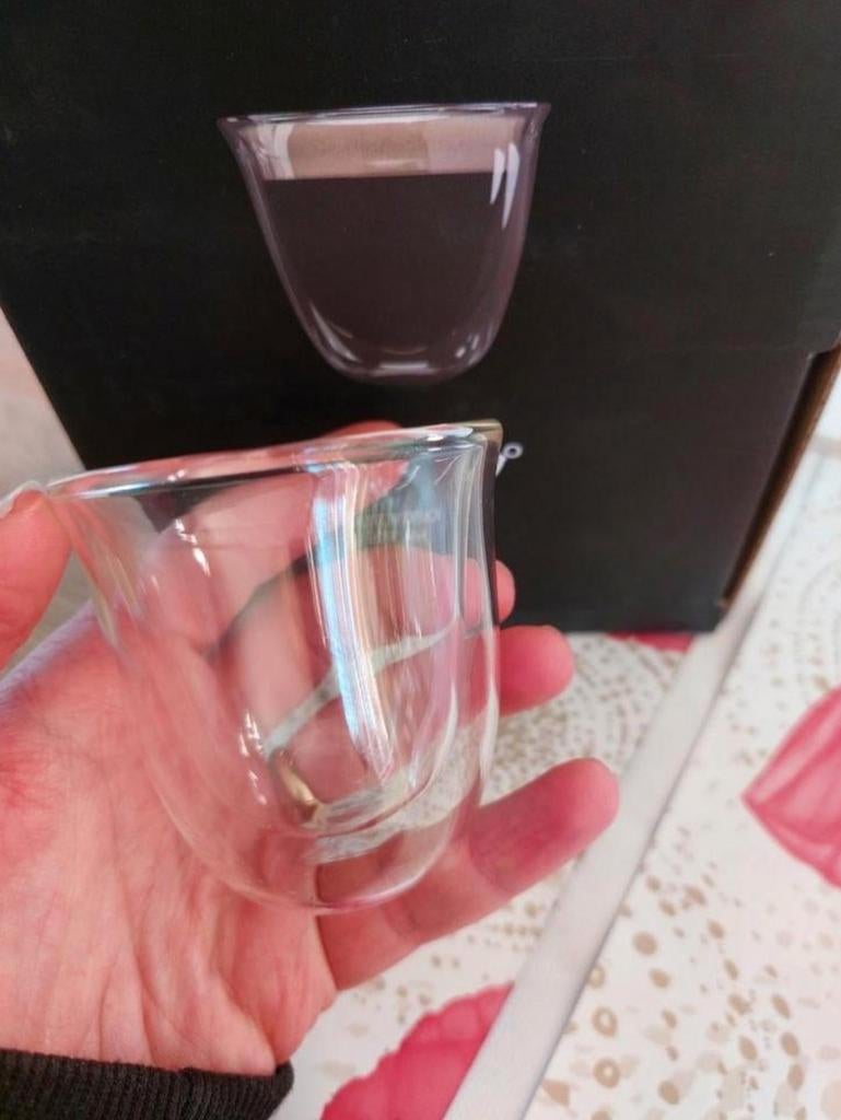12x VDN dubbelwandig glas | 70 ml, Ophalen of Verzenden