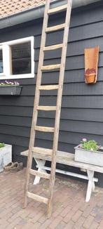 houten ladder, Doe-het-zelf en Verbouw, 2 tot 4 meter, Ladder, Gebruikt, Ophalen