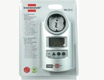 Brennenstuhl PM-231-E; -Energiekostenmeter instelbaar tarief beschikbaar voor biedingen