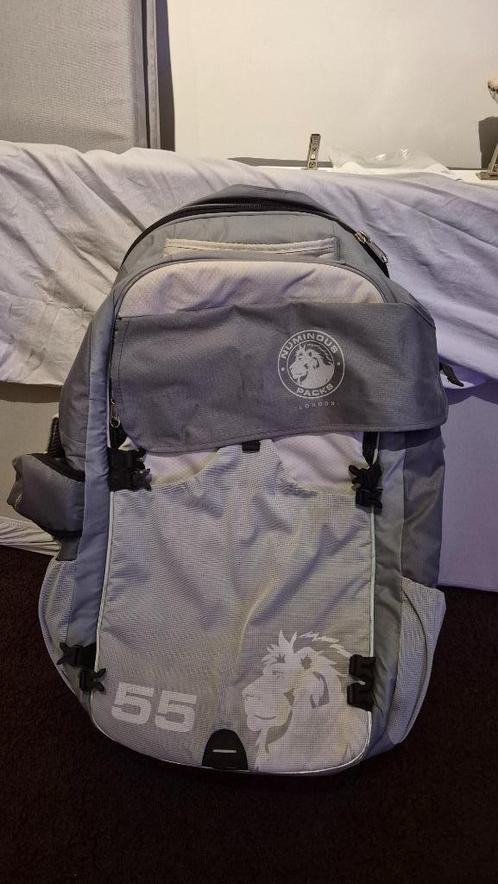 Numinous GlobePacs Anti-Diefstal Backpack | 55 L, Sport en Fitness, Bergsport en Wandelen, Zo goed als nieuw, Rugzak, Ophalen of Verzenden