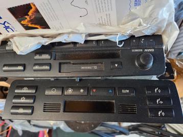 Bmw E46 climate control unit + radio cassette  beschikbaar voor biedingen