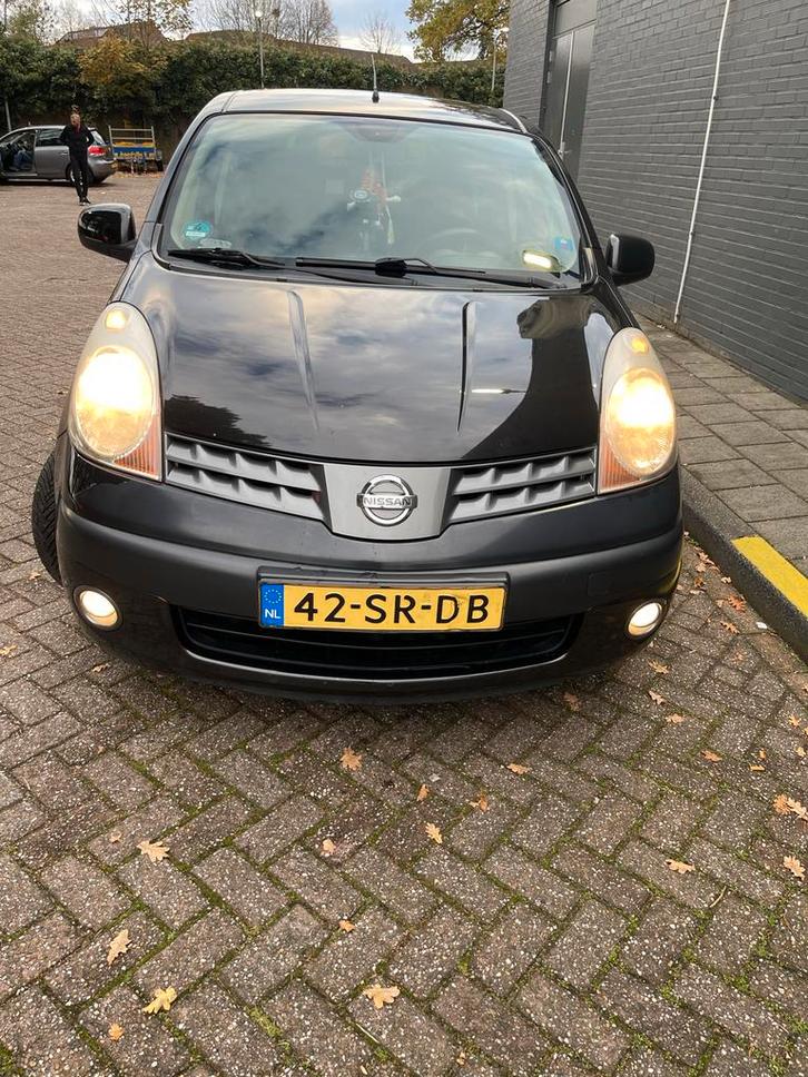 Nissan Note 1.6 16V 2006 Zwart, Auto's, Nissan, Particulier, Note, Benzine, C, Hatchback, Handgeschakeld, Origineel Nederlands