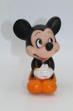 Mickey Mouse Disney piepfiguur squeezie vintage 11 cm, Ophalen of Verzenden, Mickey Mouse, Zo goed als nieuw, Beeldje of Figuurtje