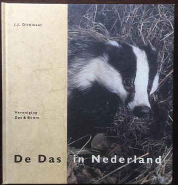 De das in nederland. J.j.dirkmaat. Ver. Das en boom. beschikbaar voor biedingen