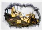 3D Borussia Dortmund wandtatoeage, Phelektronik@wp.pl, 50 tot 75 cm, Nieuw, Jacek welke
